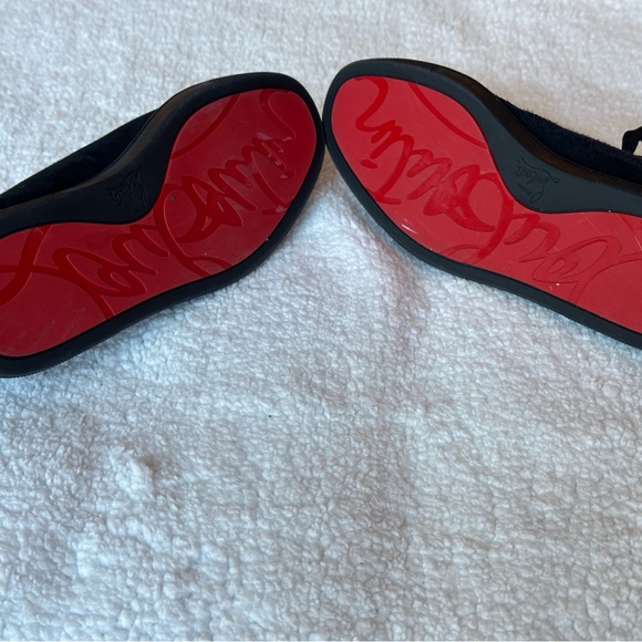 Louboutin Sneakers w/ Swarovski Crystals. 41 - Picture 6 of 7